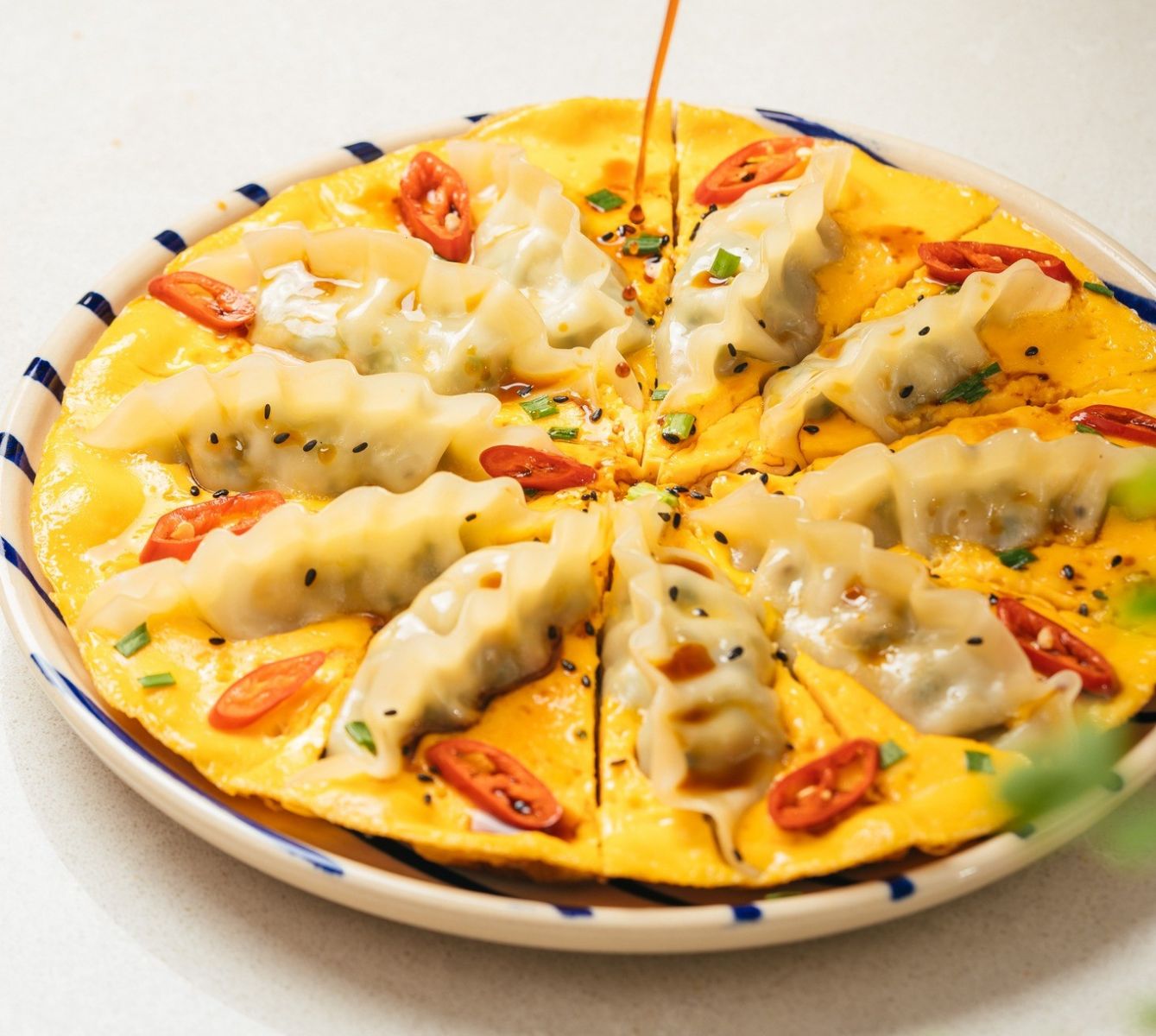 BÁNH XẾP CHIÊN TRỨNG